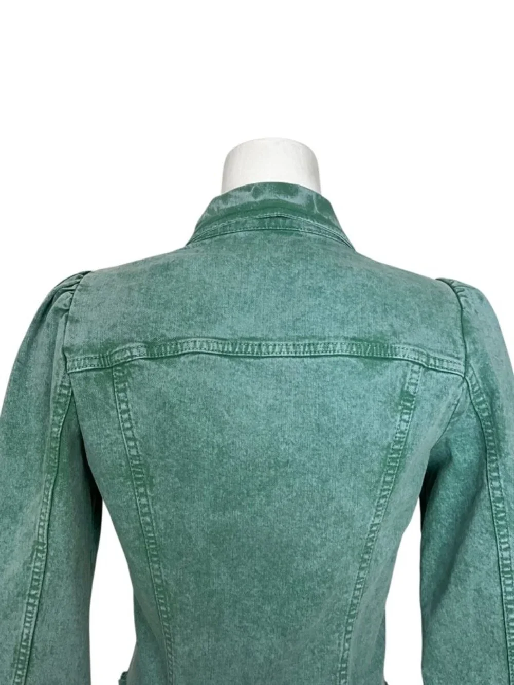 Retrofete Rissa Denim Jacket M Mojito Cropped - Picture 12 of 16